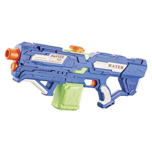 Pistol cu Apa pentru Copii, Rezervor 600ml, 14ani+, cu baterie 1200mAh, Electric Burst, Albastru/Verde, 800ML