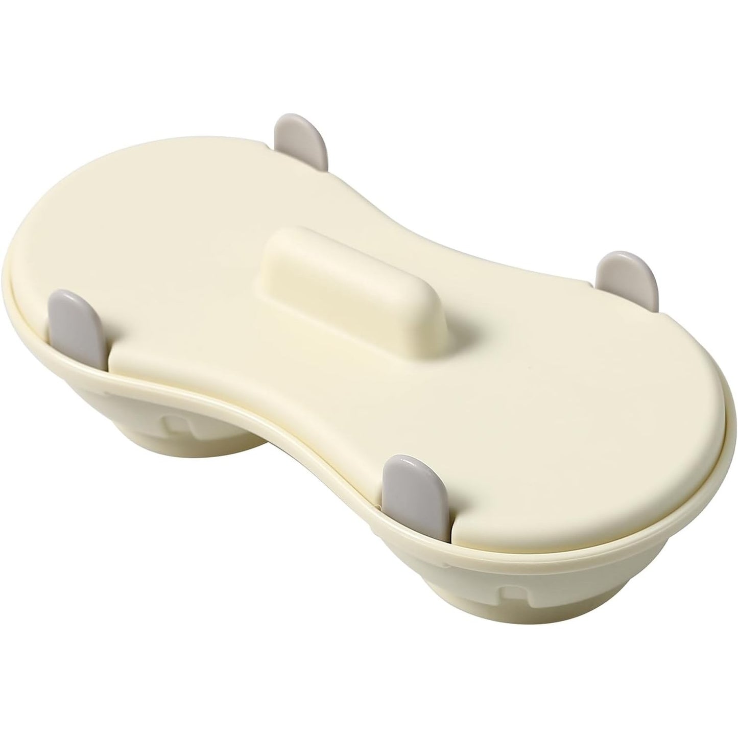 Recipient Dublu pentru Oua, din Plastic, pentru Gatit la Microunde, 22 x 11.8 x 8 cm, Gri