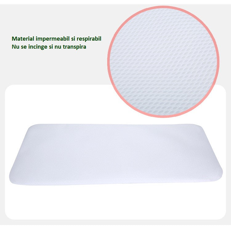 Rucsac Multifunctional pentru Mamici, cu Patut Pliabil si Baza de Schimbat, Rezistent la Apa, Capacitate Mare, Usor, Compartimente Multiple, Buzunar Termic pentru Lapte, 42 x 32 x 22 cm, Verde