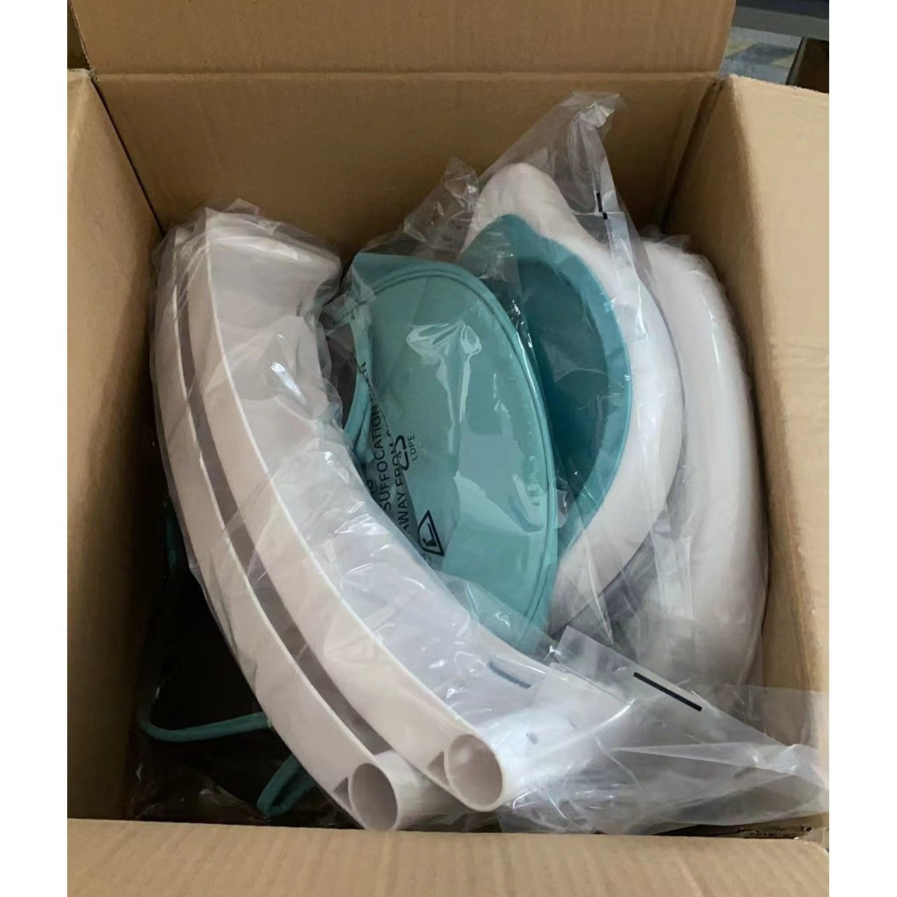Scaun de Masa Pliabil 3in1, Reglabil, Multifunctional, 3 Pozitii, Masuta si Husa Detasabile, Centura de Siguranta, Albastru
