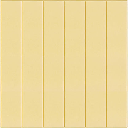 Set 10 Placi Tapet 3D, 70 x 70 cm, Grosime 3 mm, din Rasina, Tip Placi de Lemn, Suprafata Acoperita 4.9 mp, Crem Deschis