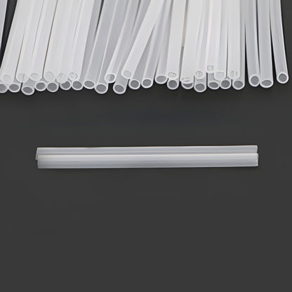Pai din Plastic, pentru Umflarea Baloanelor din Folie, 8 cm, Transparente