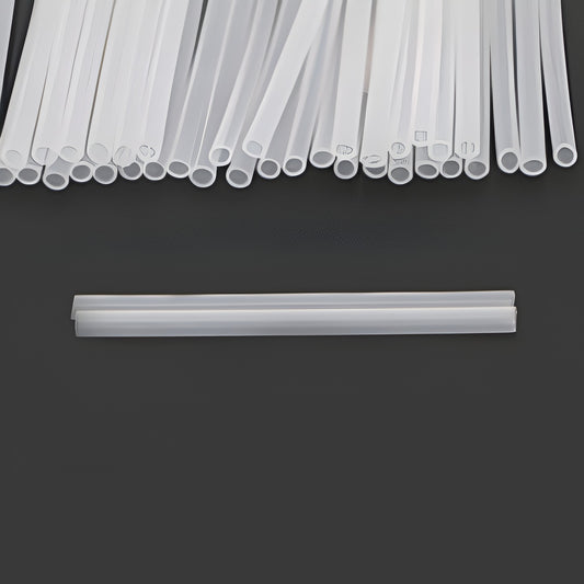 Pai din Plastic, pentru Umflarea Baloanelor din Folie, 8 cm, Transparente