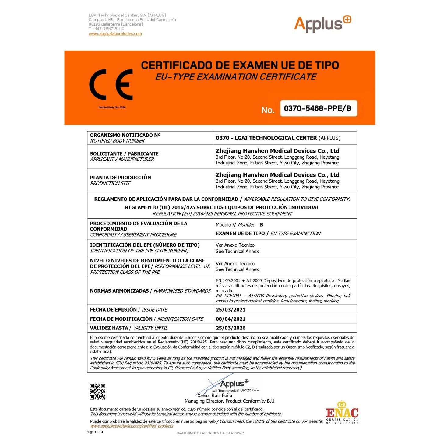 Set 2 bucati Masca de protectie faciala, de unica folosinta pentru adulti, FFP2, KN95 CE 0370, 5 straturi, nesterila, ambalaj individual, Negru