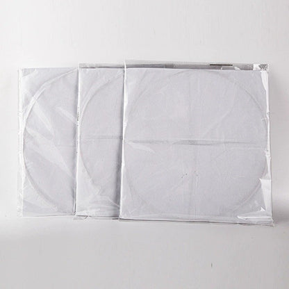 Set 3 Lampioane Zburatoare, Hartie Biodegradabila, 82 x 45 x 31 cm, Alb