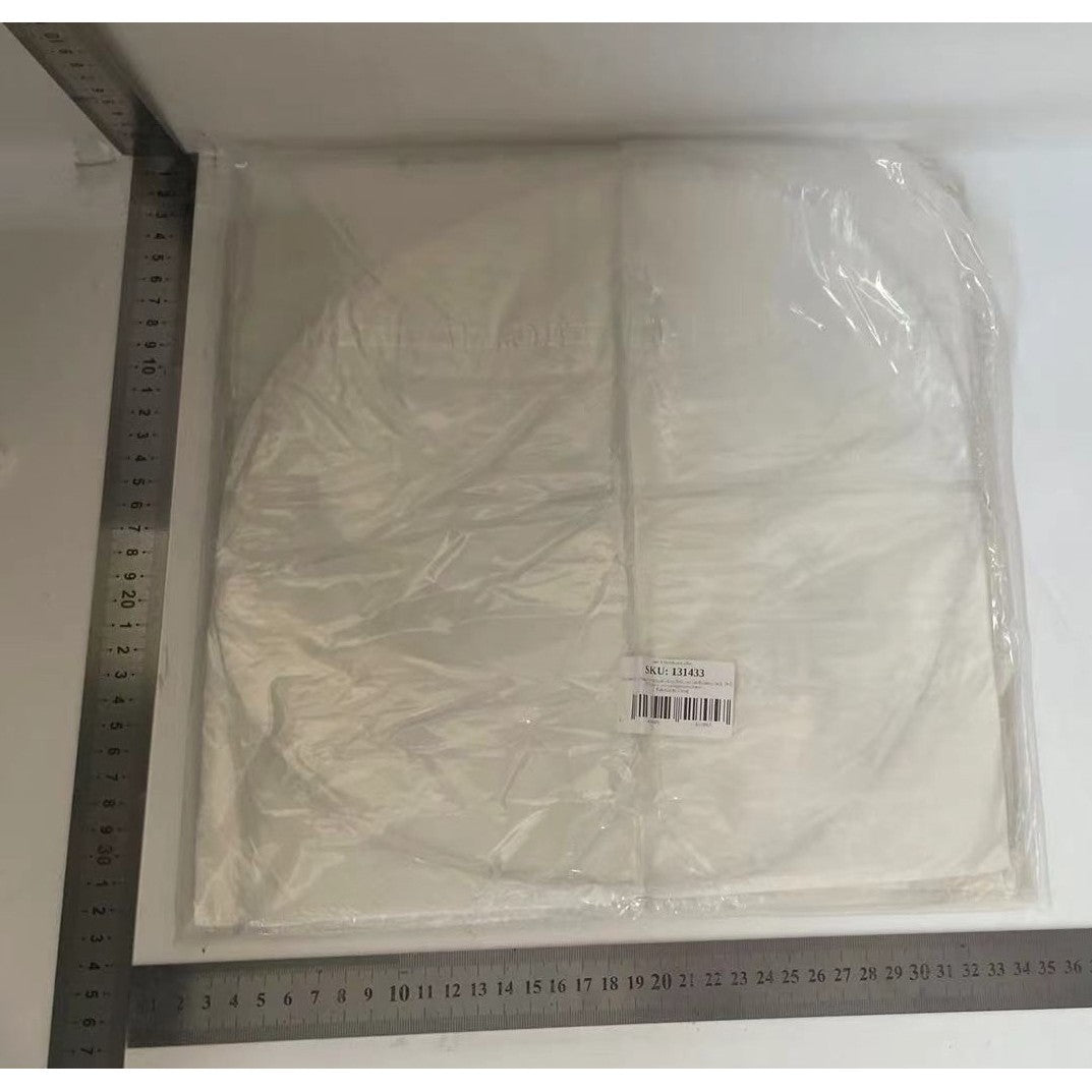 Set 3 Lampioane Zburatoare, Hartie Biodegradabila, 82 x 45 x 31 cm, Alb