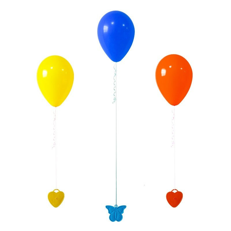 Set 4 Greutati pentru Baloanele cu Heliu, 60 grame, 15 grame fiecare, Plastic, Forma Inima, Multicolor