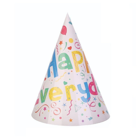 Set 6 Coifuri Happy Everyday, pentru Petrecere, 20x14 cm, Multicolor