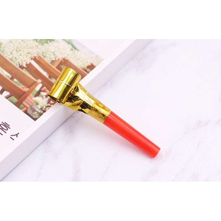 Set 6 Suflatori, pentru Petrecere, Tematica Aniversare, 8 cm, Multicolore