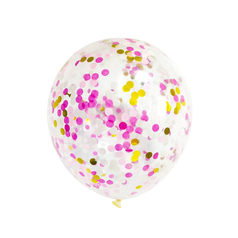 Set 8 Baloane din Folie Metalizată si din Latex, Figurine Cifra 1 Printesa 91cm, Stea 45 cm si Cerc 55 cm, Baloane Latex 30 cm, Tema Prima Aniversare, Ambalaj Individual, Pai Inclus, Umflare cu Aer sau Heliu, Roz