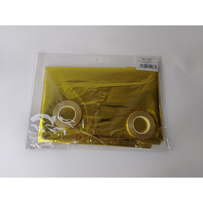 Set 13 Baloane Folie, Tip Ghirlanda, Model Happy Birthday, 40 cm, Auriu