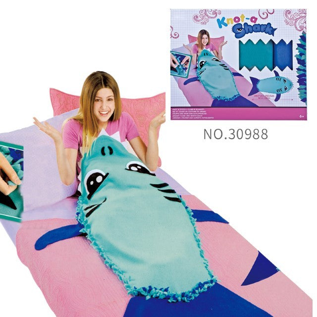 Set de creatie patura pentru copii, tesut si tricotat +6 ani