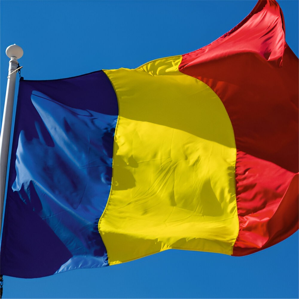 Steag Tricolor Romania, Dimensiune Mare, 90x150 cm