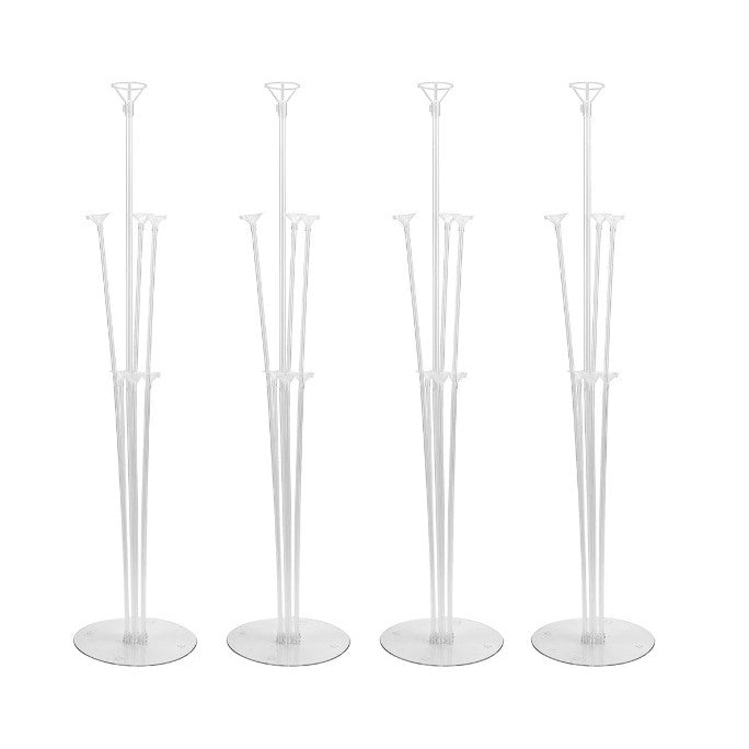 Suport pentru Baloane, cu Trei Straturi, pentru 7 Baloane, 70 cm, Transparent