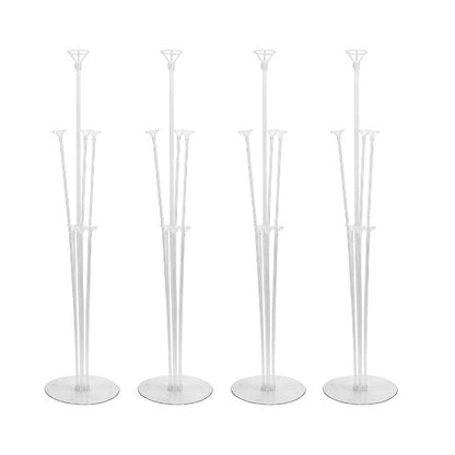 Suport pentru Baloane, cu Trei Straturi, pentru 7 Baloane, 70 cm, Transparent