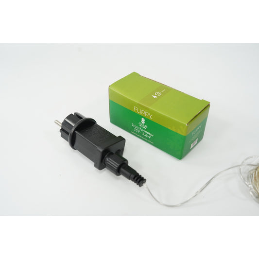 Transformator, 8 jocuri de lumini, 15 v - 3.6W, pentru instalatii cu fir subtire din cupru