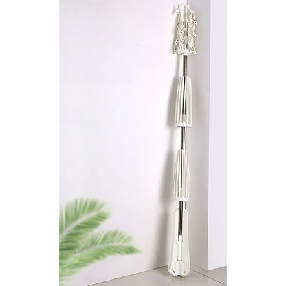 Uscator de Rufe Vertical, 3 Niveluri, Pliabil, din ABS+PP+Otel Inoxidabil, Rotire 360 Grade, 178.7 x 75 cm, Alb